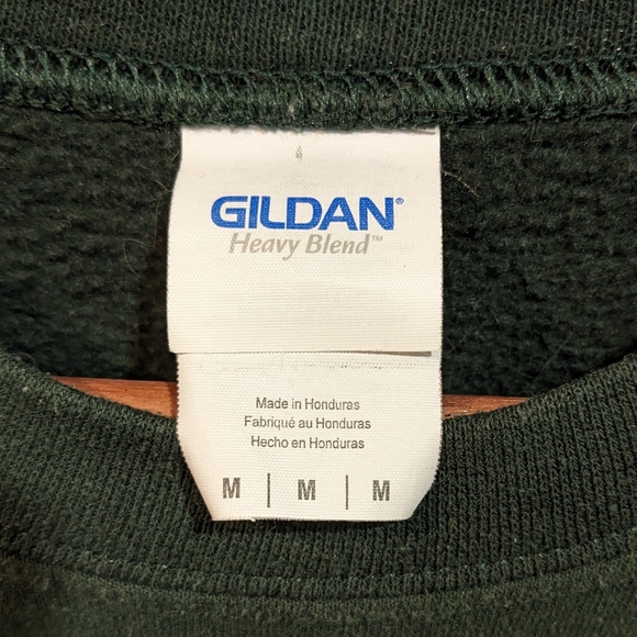 Harry Potter Slytherin Quidditch Cotton Blnd Gildan Crewneck Sweatshirt Sz Med - Picture 6 of 11